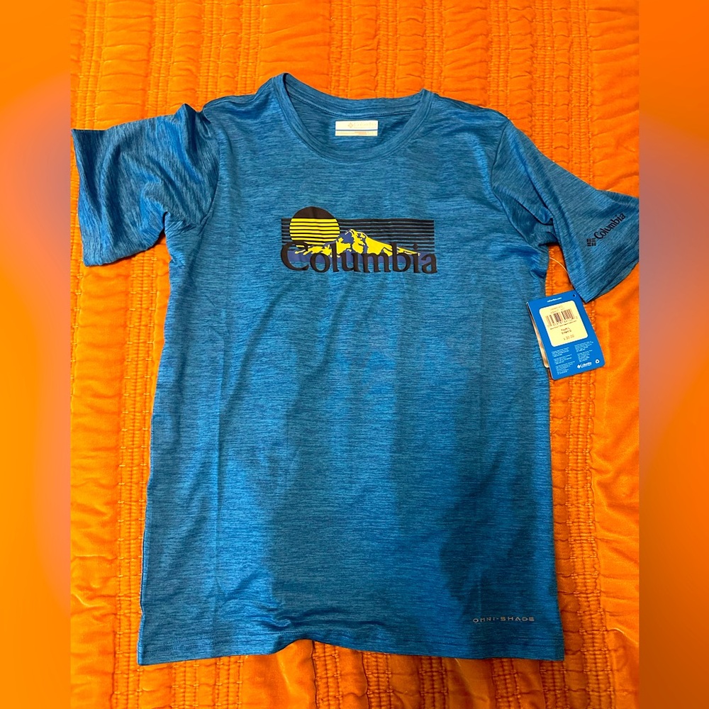 Columbia Kids Blue Graphic T-Shirt